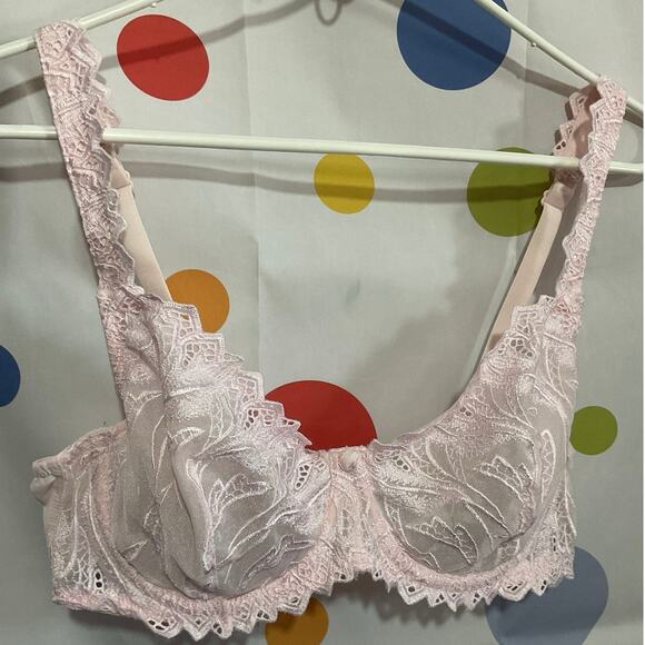 BALI Underwire Bra Pink Lace Size 38C NWOT - Picture 7 of 11